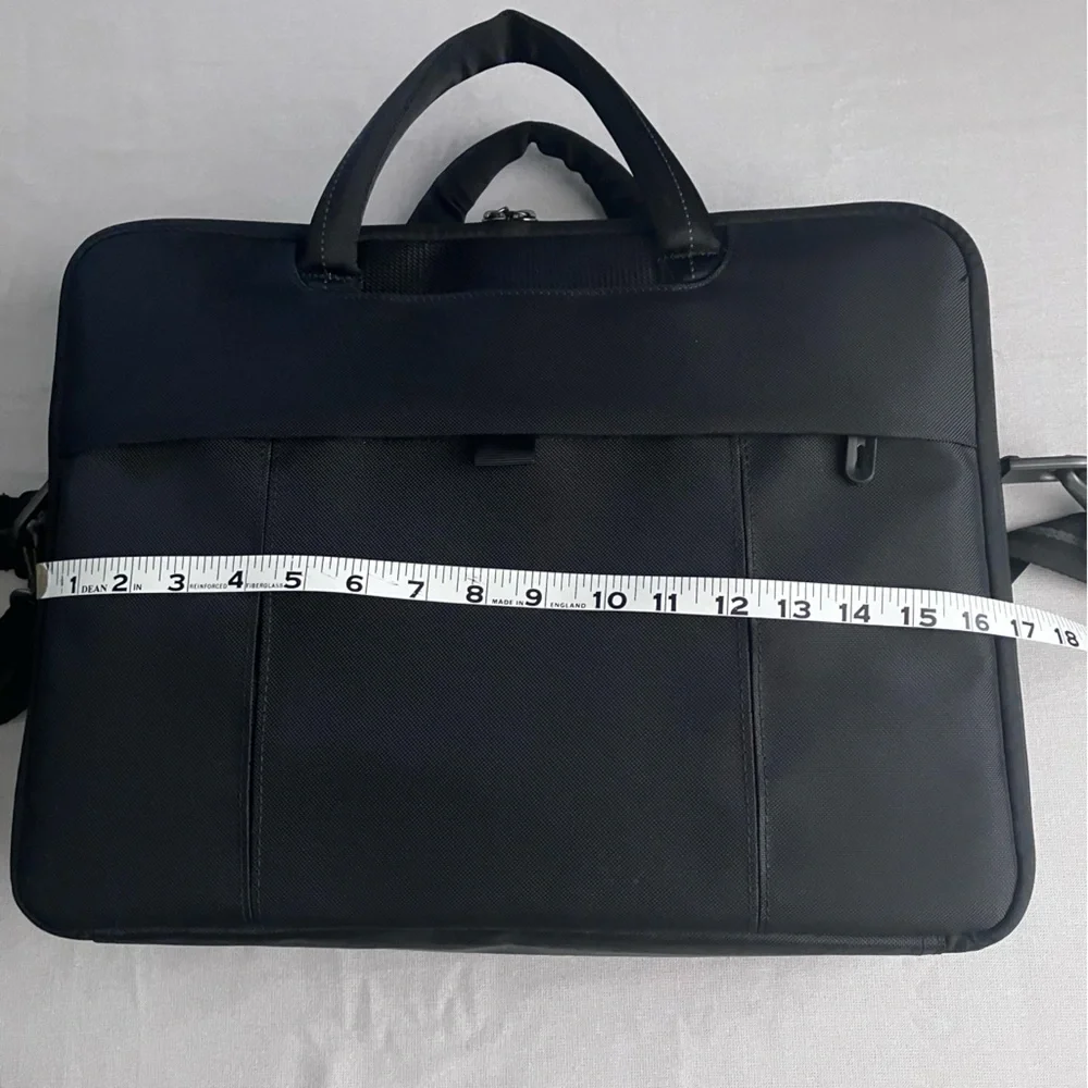 Dell Laptop Bag Briefcase with Shoulder Strap Black Sturdy Professional …